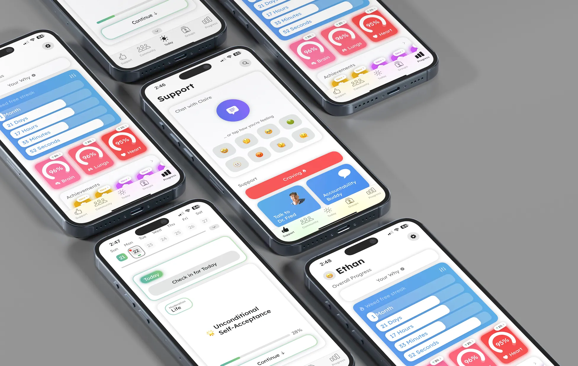 Clear30 app on phones